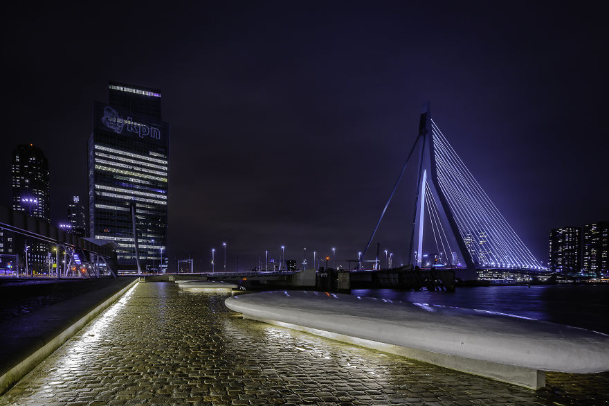 Five Pictures Of Rotterdam - Erasmus Bridge!