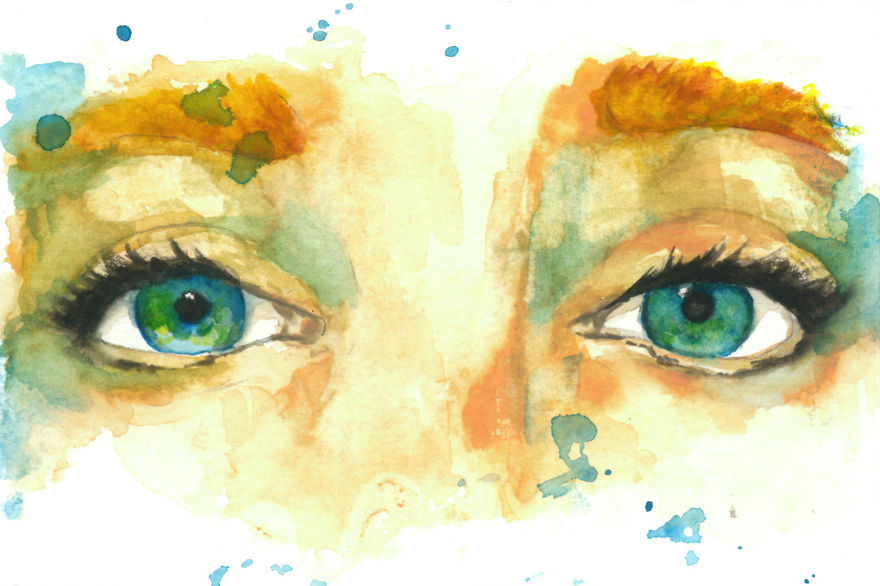 I Paint The Eyes Of Vulnerable People To Show That Vulnerability Is OK