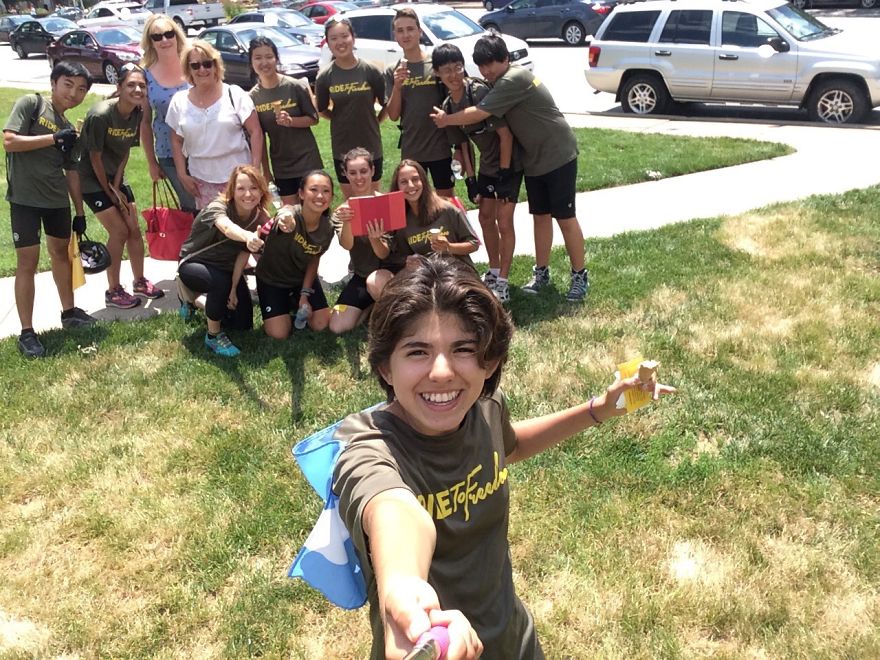 25 Teens From Around The World Unite To Bike 3,000 Miles Across The Us To Rescue Orphans