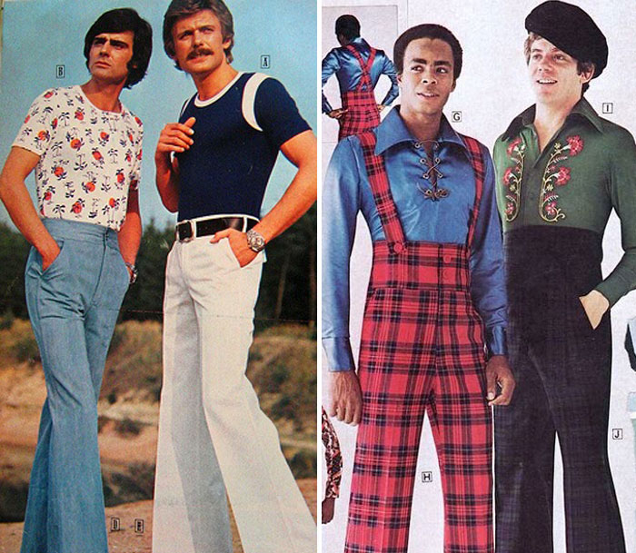 Image result for Men’s fashion, 1970s