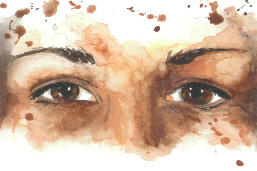 I Paint The Eyes Of Vulnerable People To Show That Vulnerability Is OK