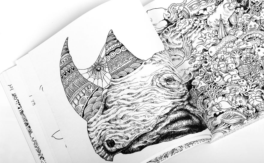 Animorphia: Best Coloring Book Of Kerby Rosanes Is Here!