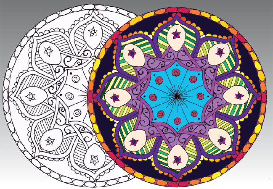 Artist Creates Mandala Colouring Book To Help Mothers Connect With Their Unborn Child