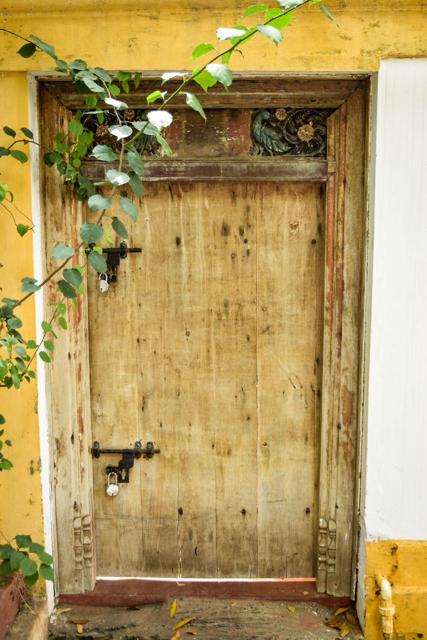 Doors Of Pondicherry.