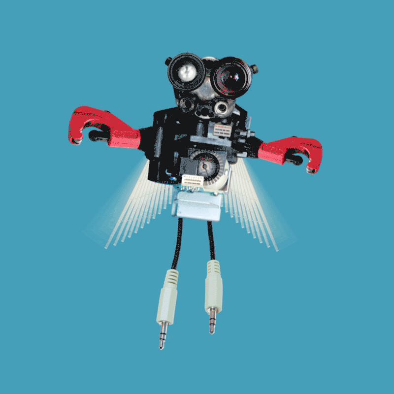 Earthlings: My Digital Collages Of Quirky Robots