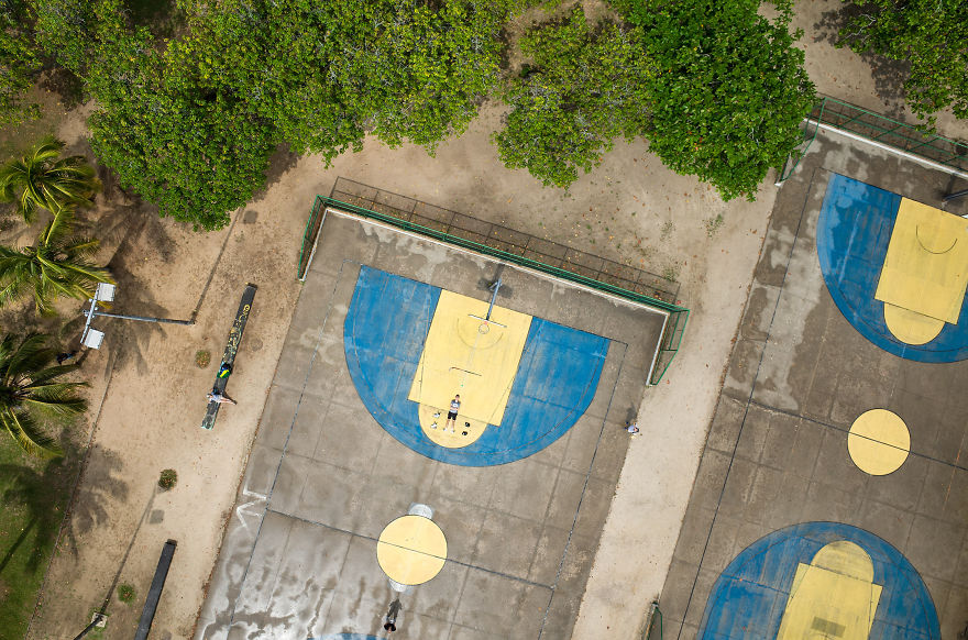 We Shoot Brazilian Athletes From The Sky With A Drone