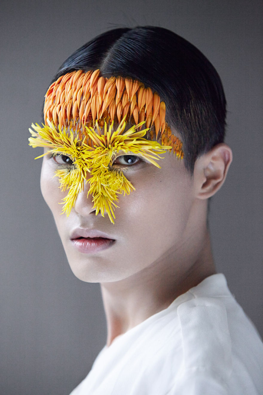 Flower Portraits By Isabelle Chapuis & Duy Anh Nhan Duc