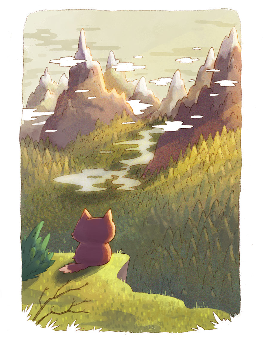 Little Big Adventures Of A Cat Lost In The Woods