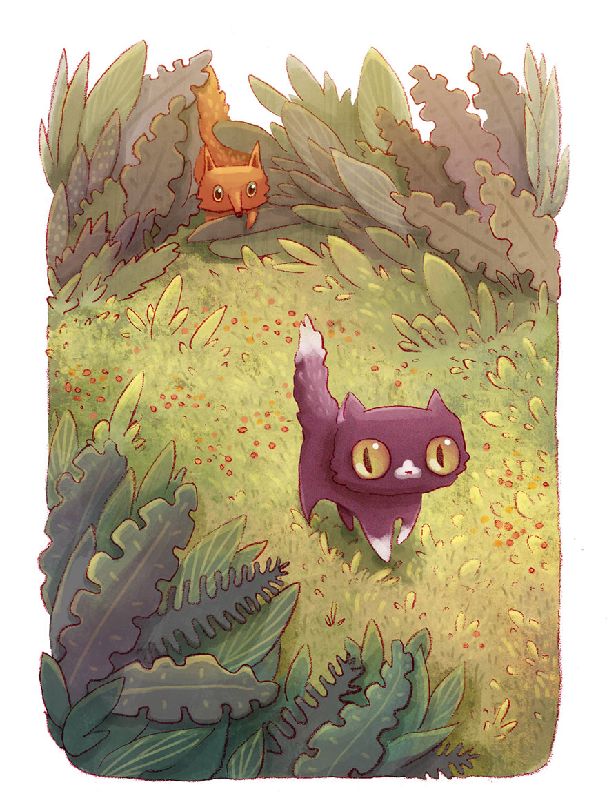 Little Big Adventures Of A Cat Lost In The Woods