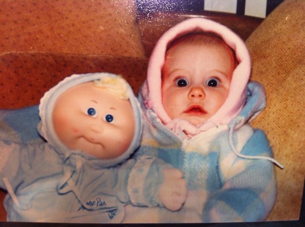Baby With Her Look-a-like Dolly (1985)