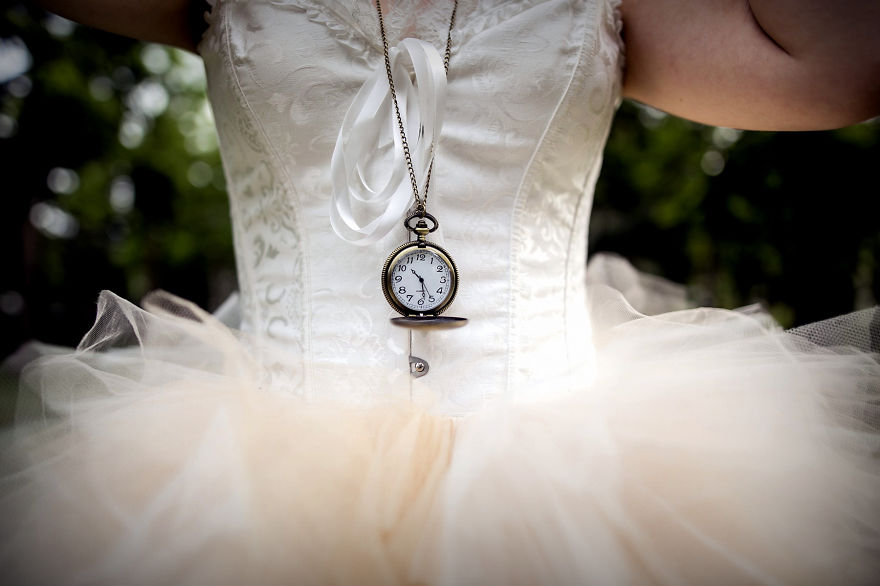 Steampunk Wedding Inspired By Alice In Wonderland