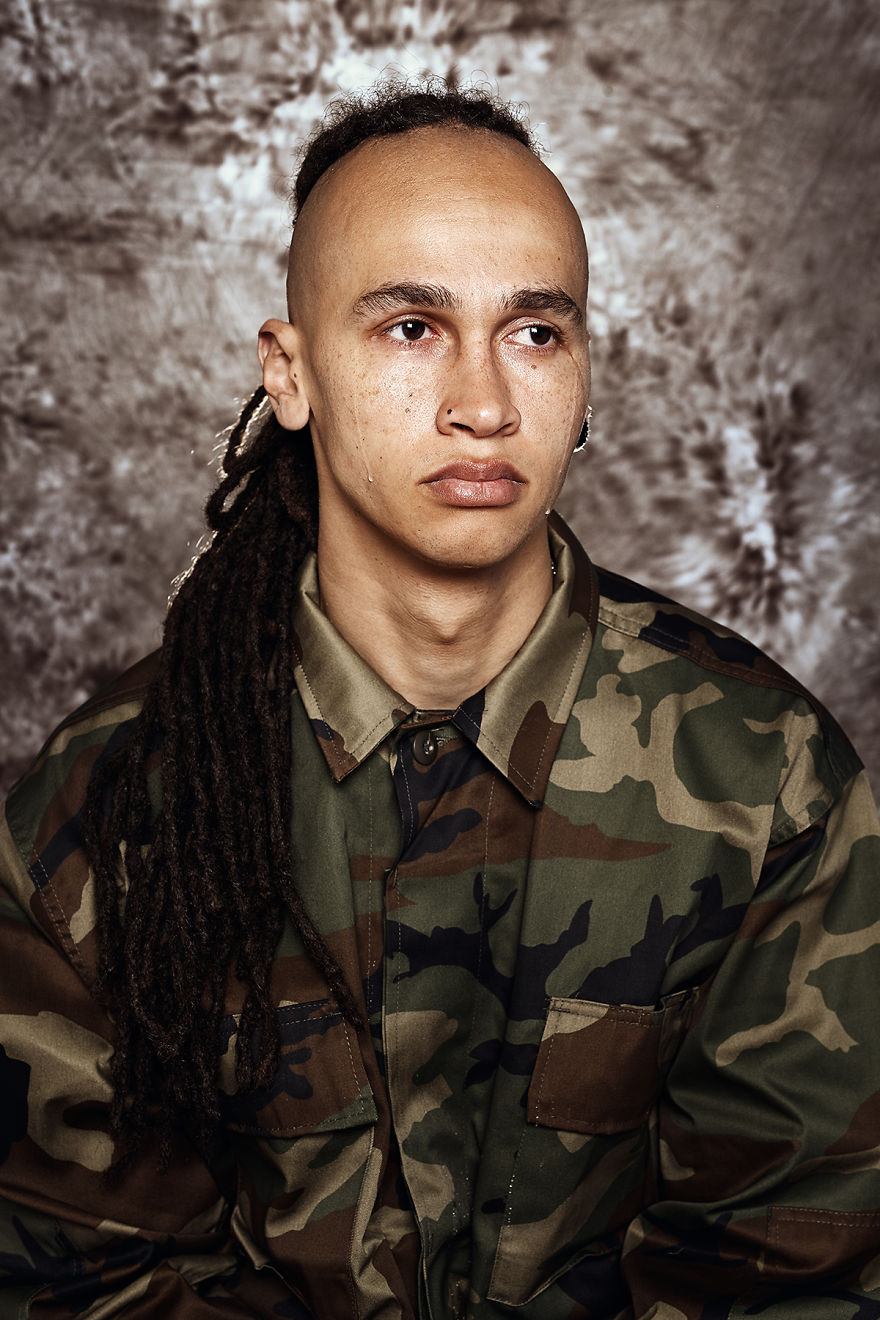 14 Powerful Portraits Of Men Reacting To New Mandatory Army Draft In Lithuania