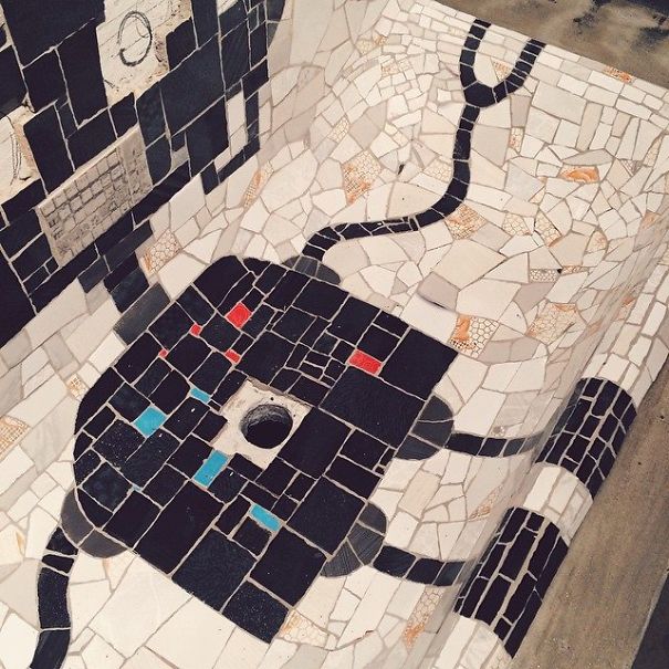 Robot Sink: My Newest Mosaic For A Bar In Russia