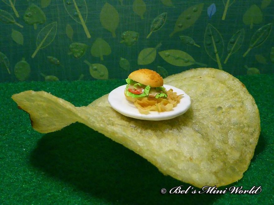 Super Realistic Food Miniature Sculptures For Doll House. Made By Bels Miniworld