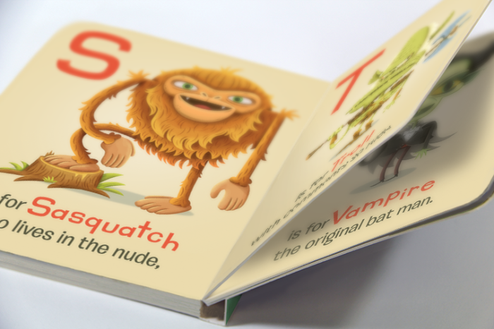 We Created A Unique Abc Book With Cute Monsters