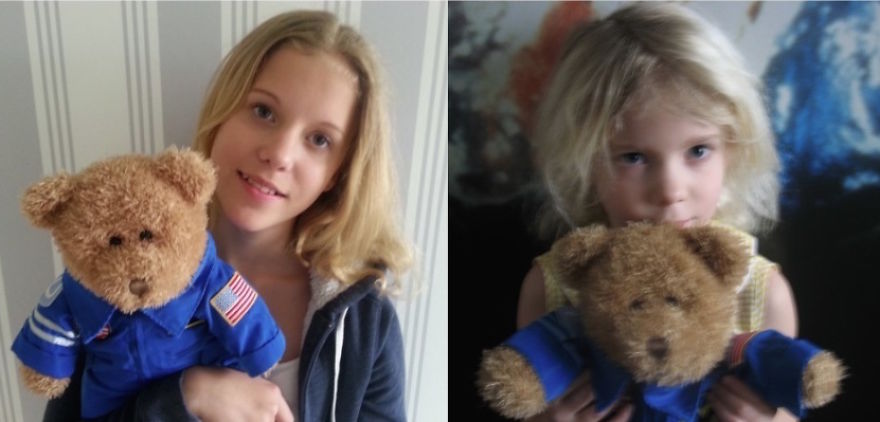 Travelling Teddy Bear Reunited With Owner After 7 Years