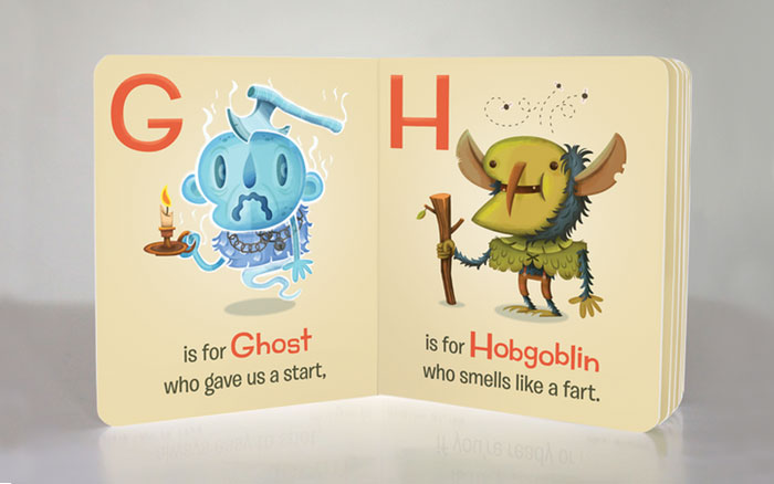 We Created A Unique Abc Book With Cute Monsters