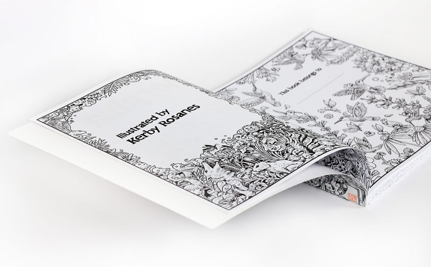 Animorphia: Best Coloring Book Of Kerby Rosanes Is Here!