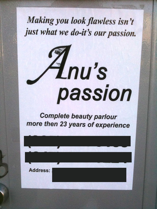 Experience Anu's Passion!
