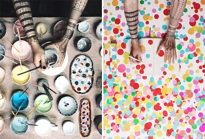 Creative Portraits Of Artist’s Hands Exploring Different Art Forms