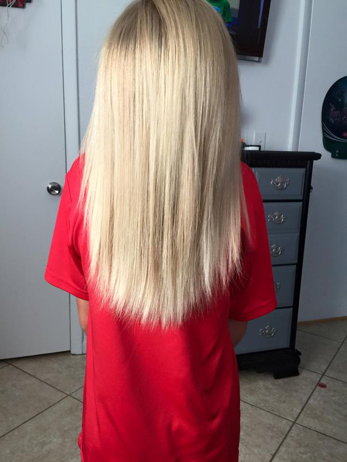 This 8-Year-Old Was Bullied For 2 Years While Growing His Hair Long To Make Wigs For Kids With Cancer