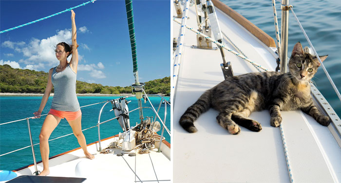 Couple Quits Jobs And Sells Everything To Travel The World With Their Cat