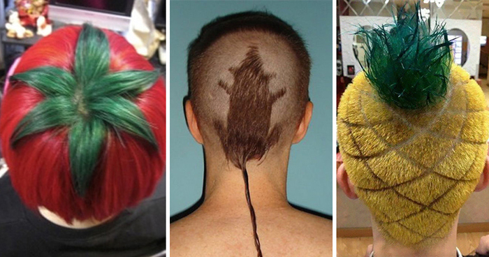 30 Of The Craziest Haircuts Ever Bored Panda