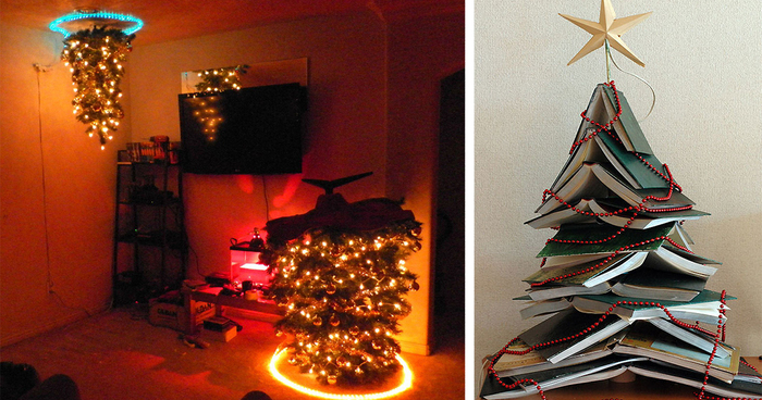 15+ Of The Most Creative DIY Christmas Trees Ever  Bored 