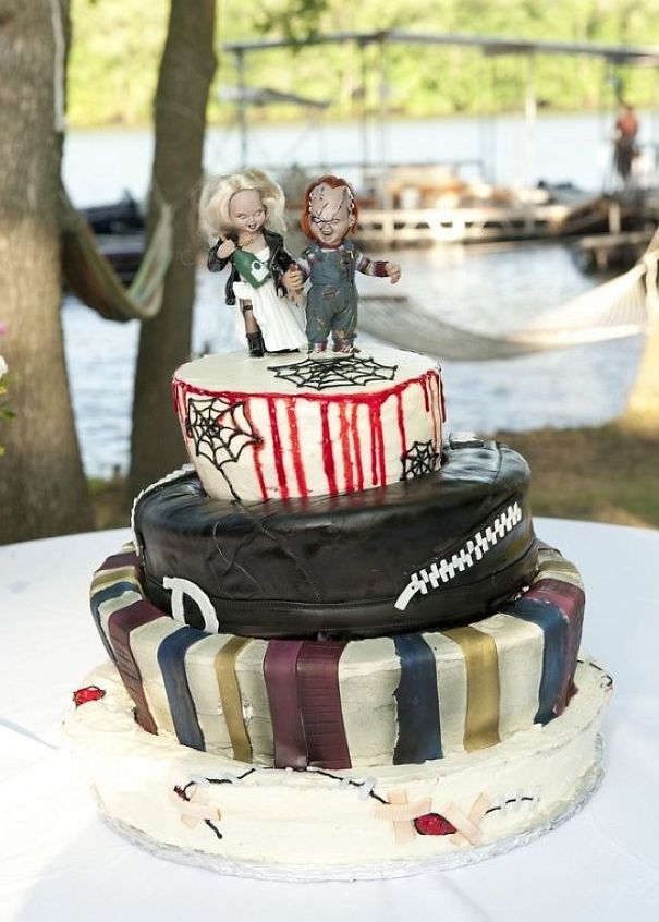 Chucky And Bride Cake!