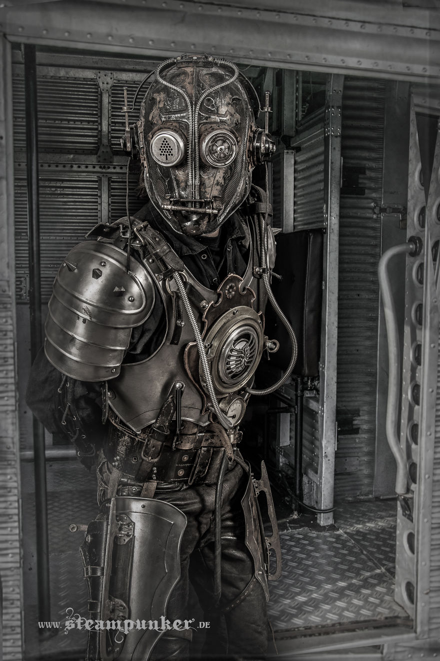 I Hand-Craft Steampunk Costumes From Old Parts For Movies
