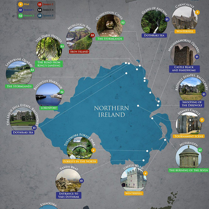 Game Of Thrones Filming Locations In Real Life