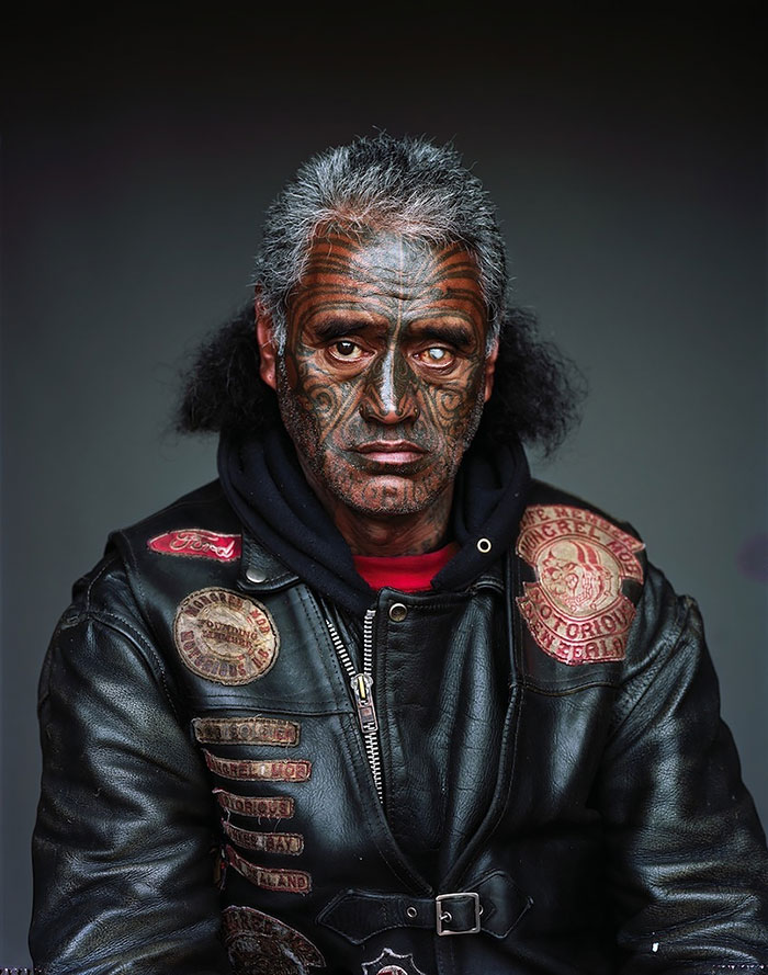 Gripping Photos of New Zealand’s Largest Gang Will Make You Tremble