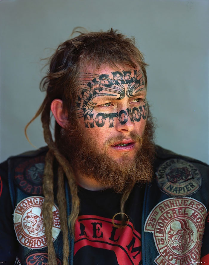 Gripping Photos of New Zealand’s Largest Gang Will Make You Tremble