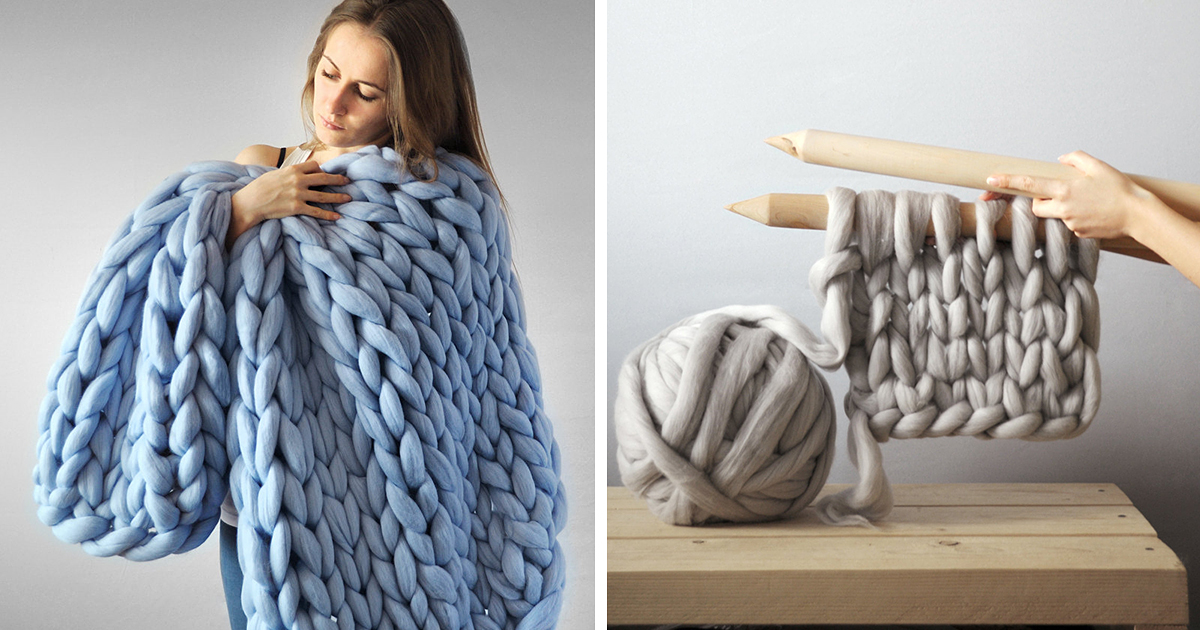 chunky knit wool cardigan