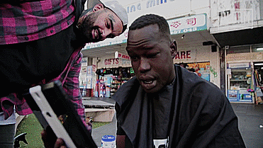 Badass Barber Gives Free Haircuts To Homeless While Battling His Own Addiction