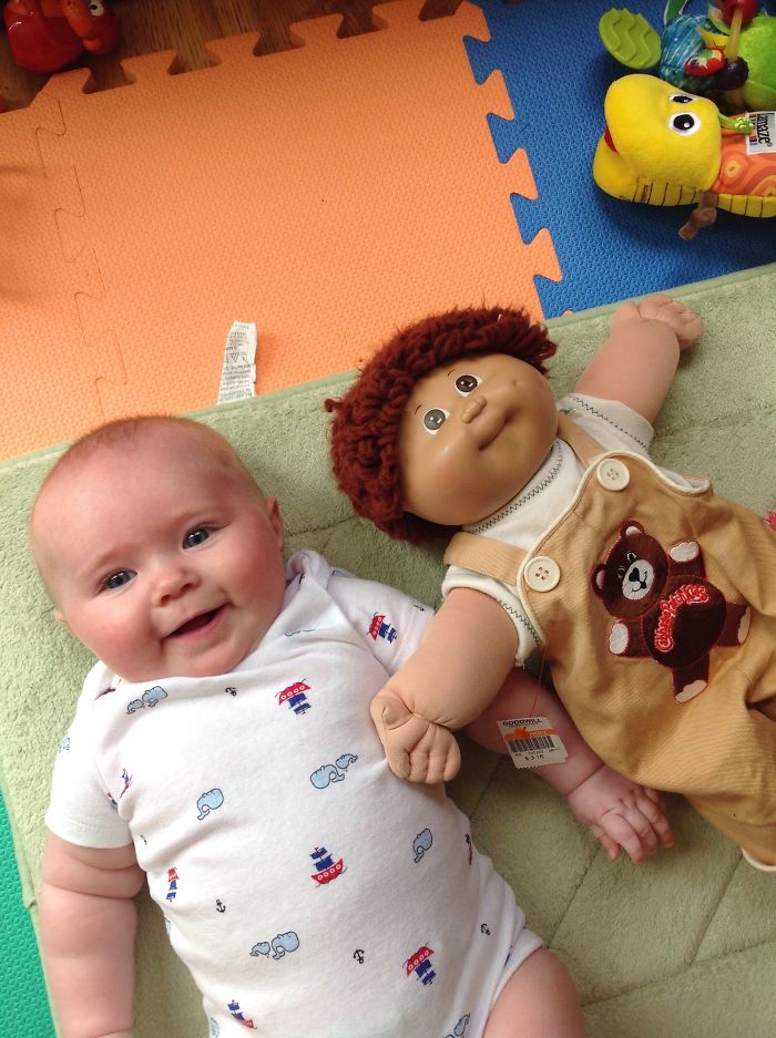 She Just Needs A Bit More Haire But Has The Cute Chubby Face :)