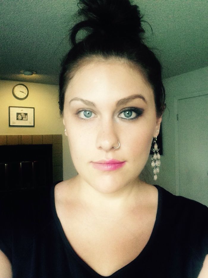 Women Post Selfies With Half-Made-Up Faces To Fight Makeup Shaming