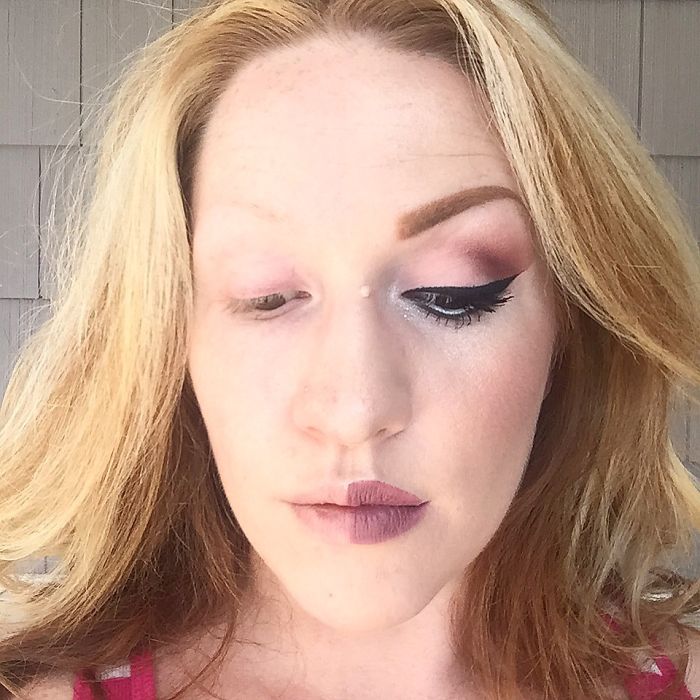 Women Post Selfies With Half-Made-Up Faces To Fight Makeup Shaming