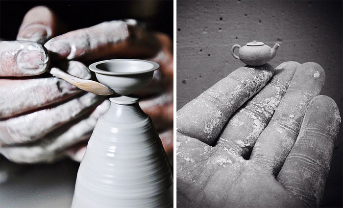 This Artist Makes Incredibly Tiny Pottery By Hand