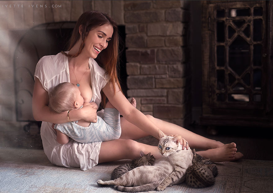 Stunning Photos Of Moms Breastfeeding Outside Show Nursing In Public Is OK