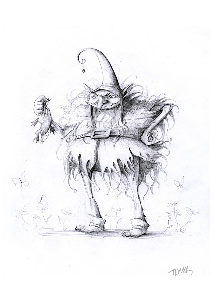 pencil-ink-drawings-old-winter-fairy-tales-adamova-marina11