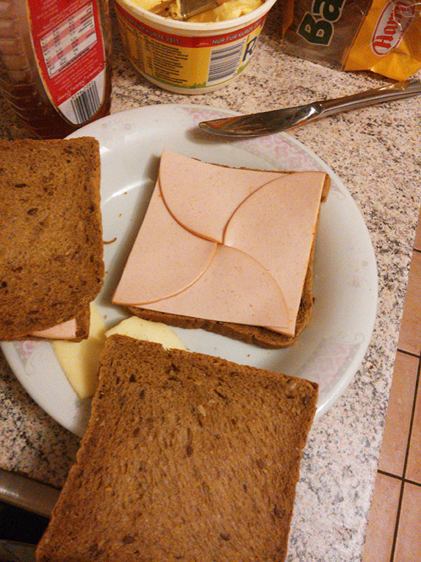Making Sandwiches This Is My Favourite Part