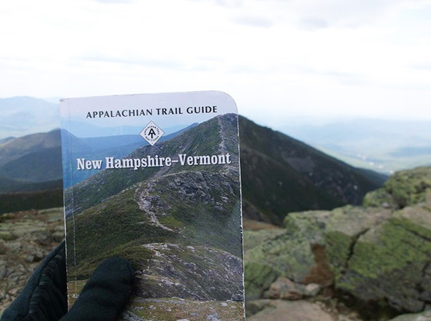 We Found Our Guide Book Cover On The Appalachian Trail