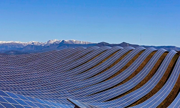 Solar Farm In France