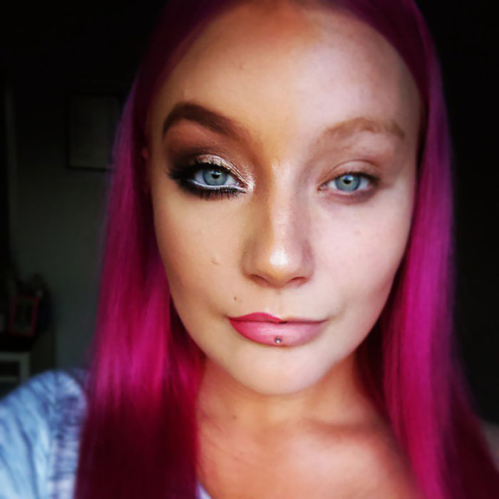 Women Post Selfies With Half-Made-Up Faces To Fight Makeup Shaming