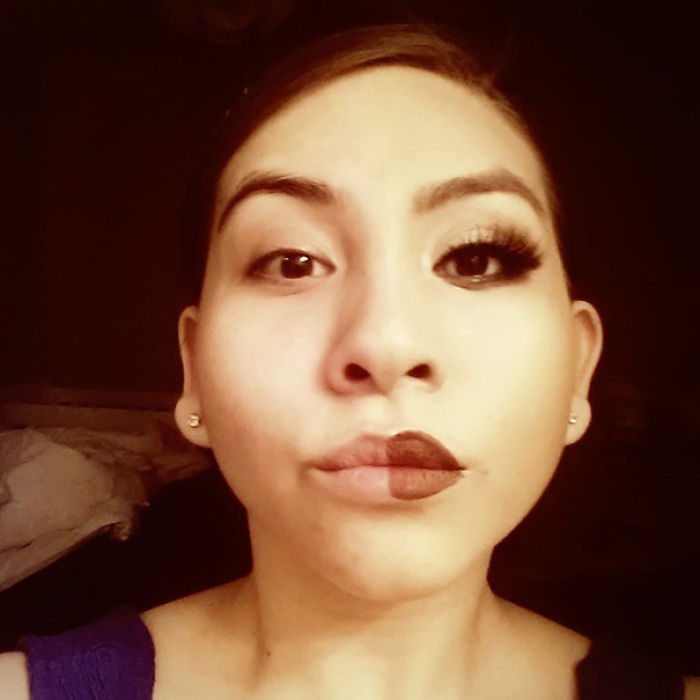 Women Post Selfies With Half-Made-Up Faces To Fight Makeup Shaming
