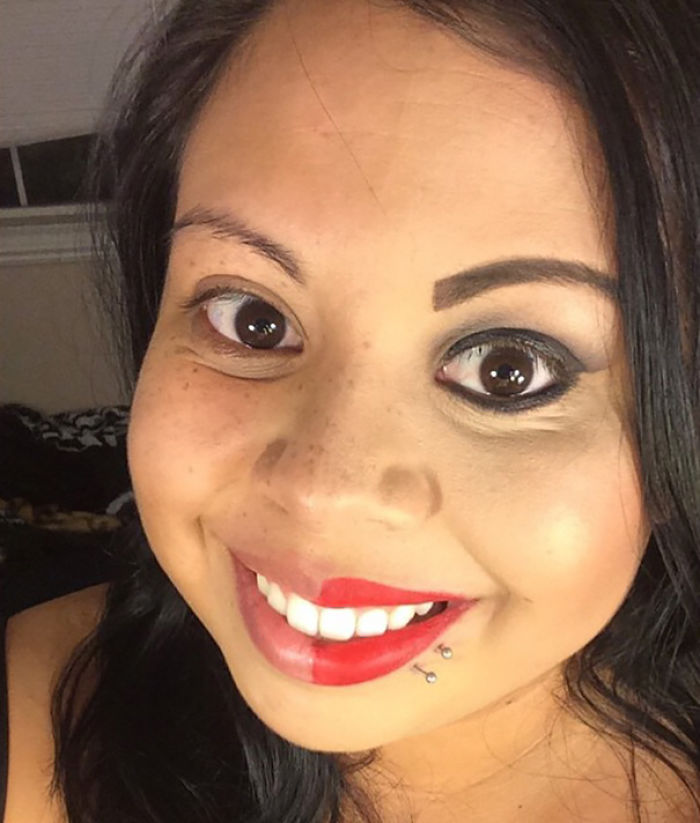Women Post Selfies With Half-Made-Up Faces To Fight Makeup Shaming