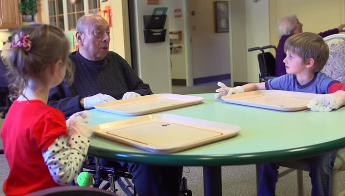 Introducing Preschoolers Into This Nursing Home Changed Everyone's Lives