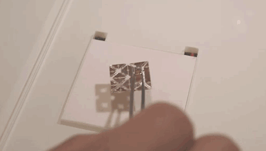 Mini Origami Robot That Self-Folds, Walks, Swims, Digs, Carries Loads, Climbs And Dissolves Into Nothing