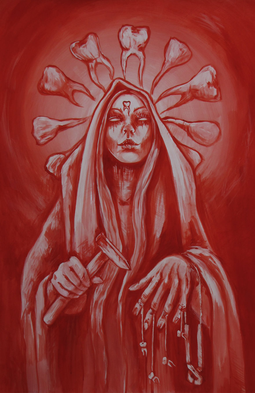 My Illustrations Inspired By The Dark Side Of Human Beings